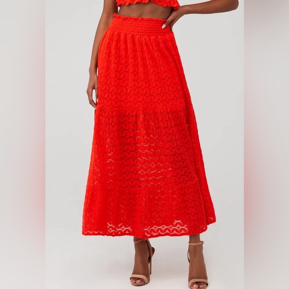 Show me your mumu Melinda maxi skirt - Picture 2 of 4